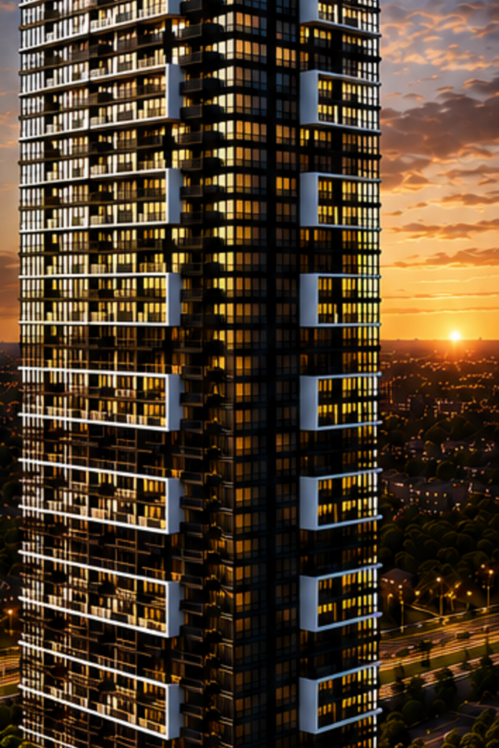 High-rise development visual for 1515 Pickering Parkway